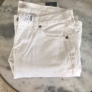 White jcrew NWT boyfriend jeans